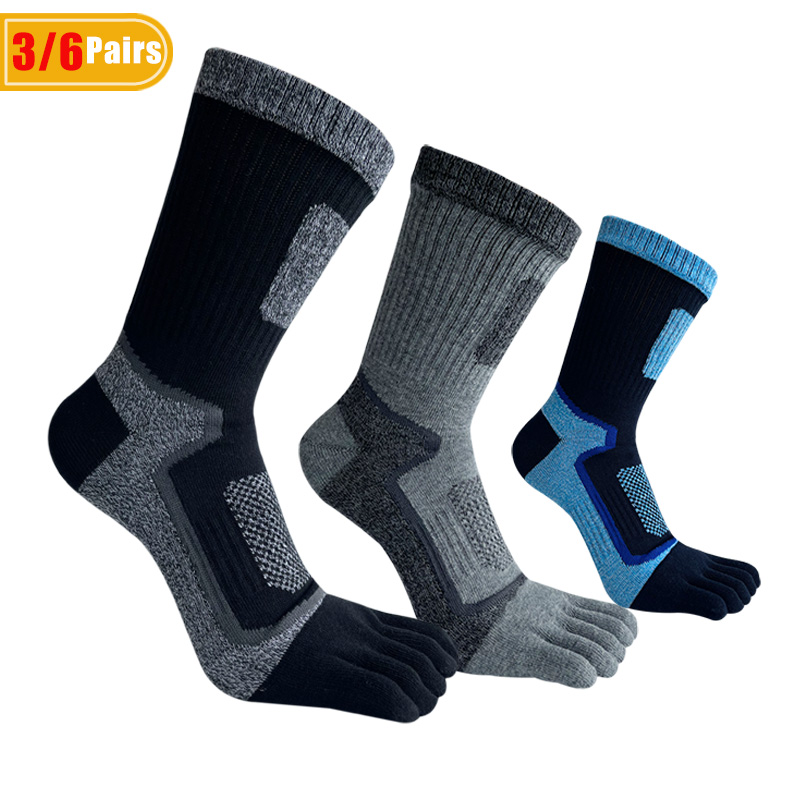 Sock Garter Men - 3/6 쌍 남성 스포츠 발가락 짧은