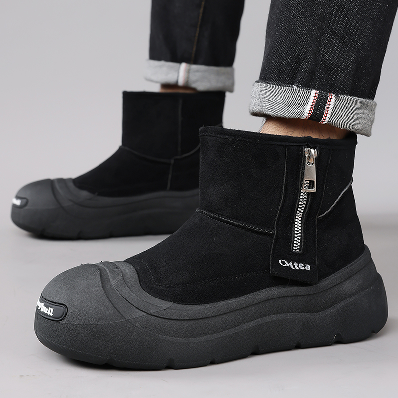 남성용 겨울 옥스퍼드 부츠, PU 가죽 소재, 부드러운 - Men Formal Wear With Boots 리뷰 및 가격