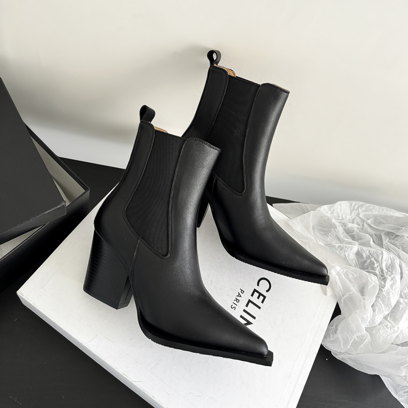 2027년 신상 소가죽 포인티드 토 하이힐 첼시 부츠  - Men Formal Wear With Boots 리뷰 및 가격