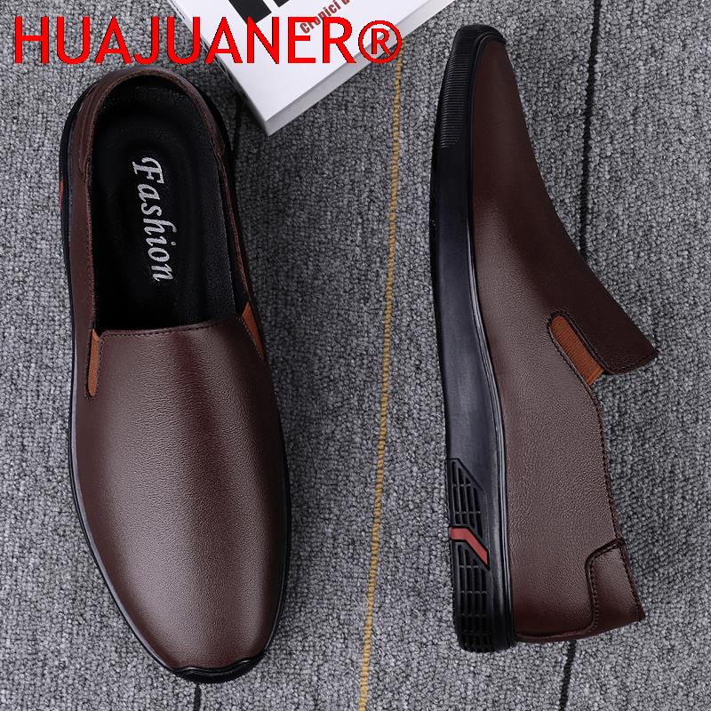 정품 가죽 신발 남성 로퍼 럭셔리 비즈니스 정장 착용  - Men Formal Wear All Black 리뷰 및 가격